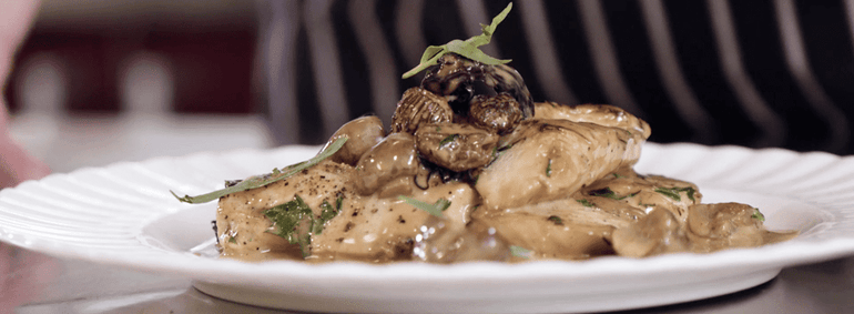 Chicken with Mushroom and Tarragon